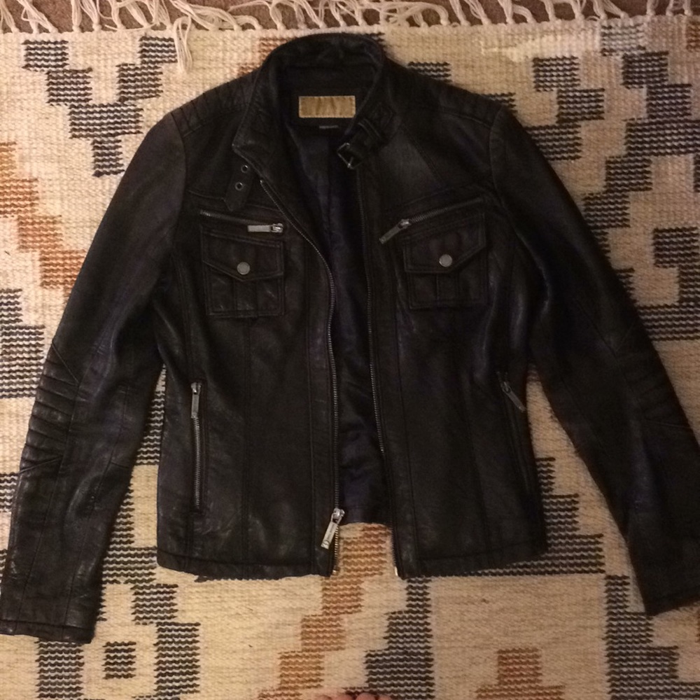 Michael Kors moto jacket